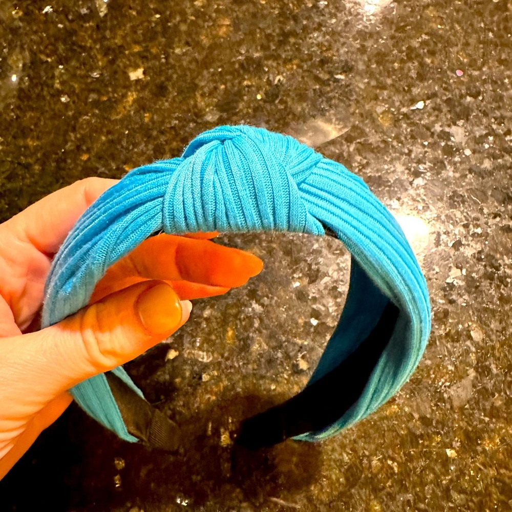 Blue Knotted Headband BRAND NEW